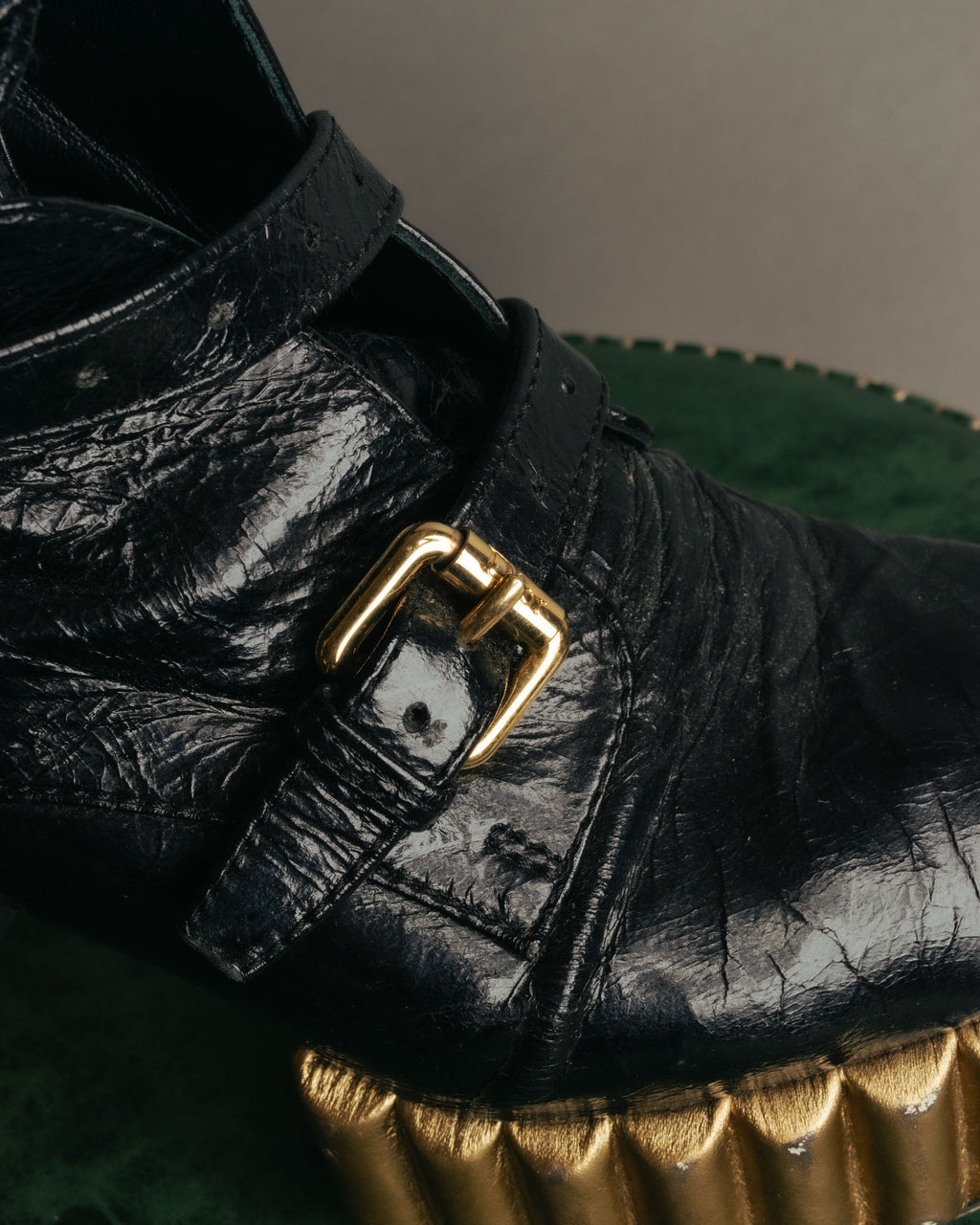 -SPECIAL- “Dior” 2021 Cruise Dior mission crinkled lambskin boots
