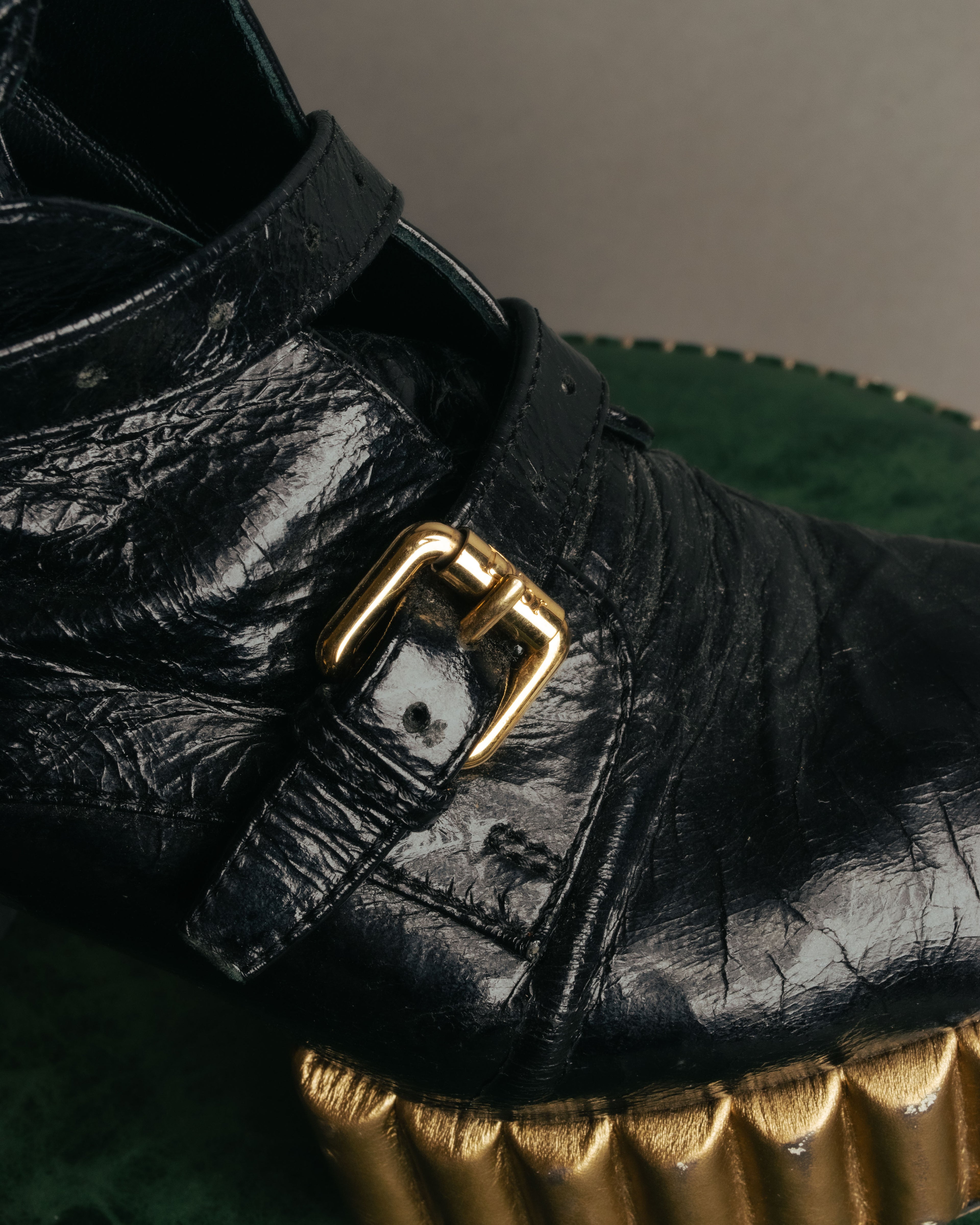 -SPECIAL- “Dior” 2021 Cruise Dior mission crinkled lambskin boots