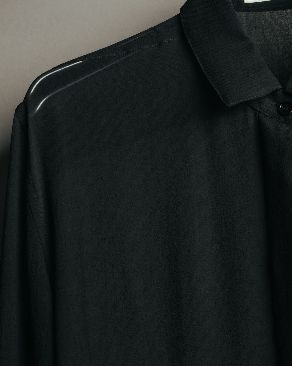 -SPECIAL- “SAINT LAURENT” 2013-2017 Sheer black dress shirt