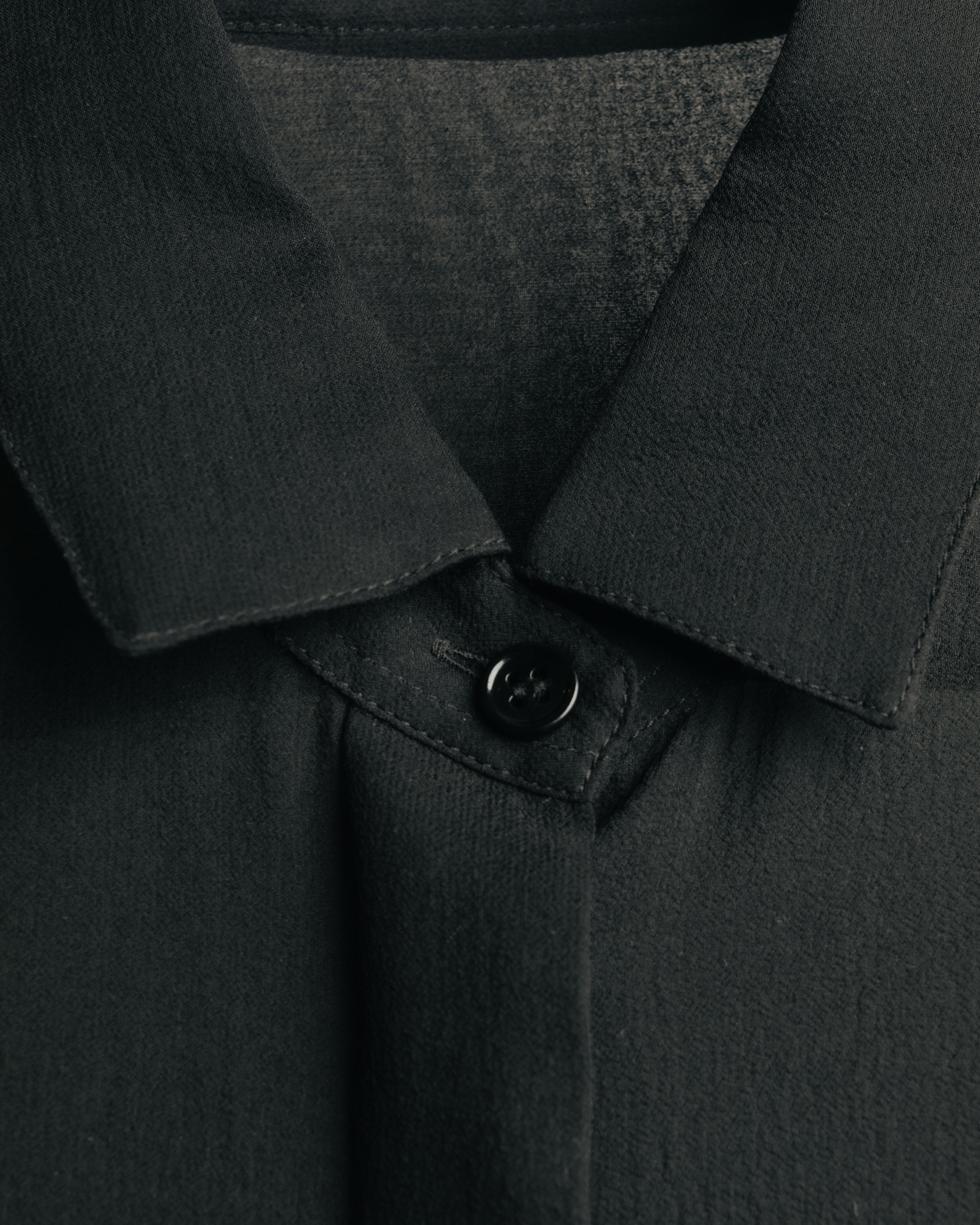 -SPECIAL- “SAINT LAURENT” 2013-2017 Sheer black dress shirt