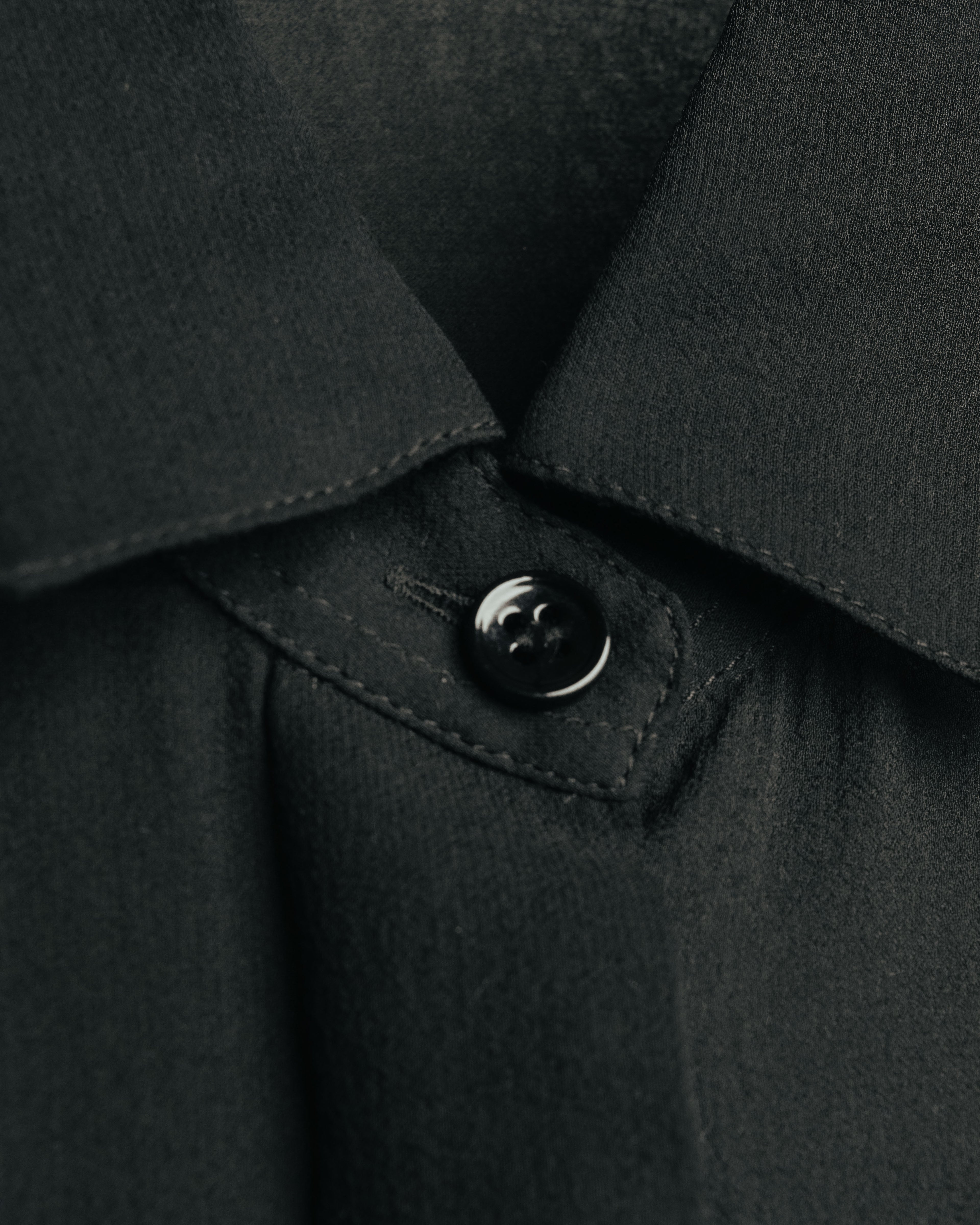 -SPECIAL- “SAINT LAURENT” 2013-2017 Sheer black dress shirt