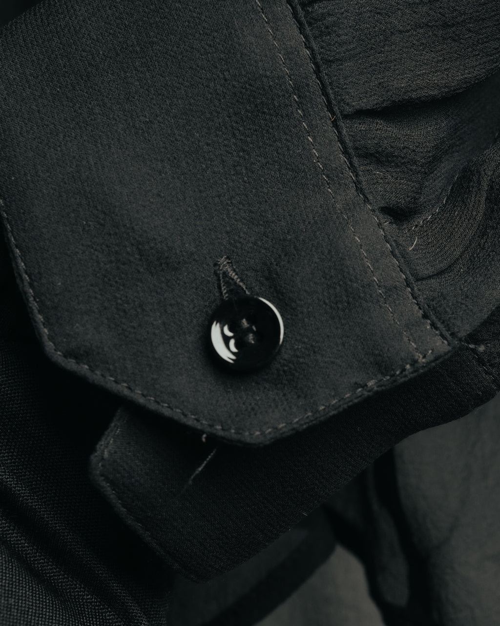 -SPECIAL- “SAINT LAURENT” 2013-2017 Sheer black dress shirt