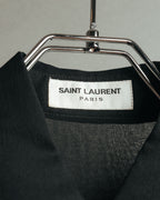 -SPECIAL- “SAINT LAURENT” 2013-2017 Sheer black dress shirt