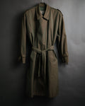 “Christian Dior” 80’s-90’s Iridescent belted trench coat