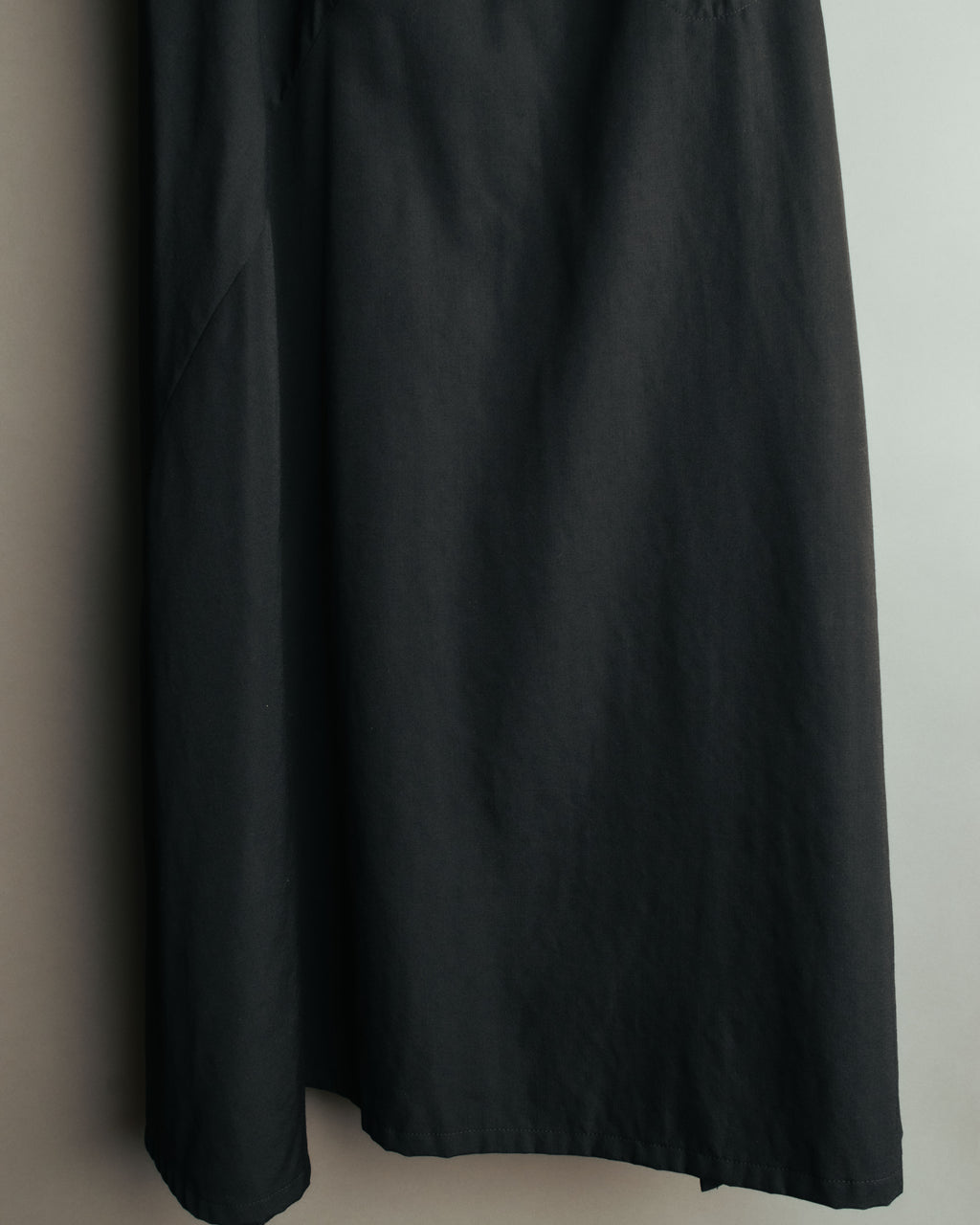 -SPECIAL- “Y’s” 2016 Asymmetric wool gabardine long skirt