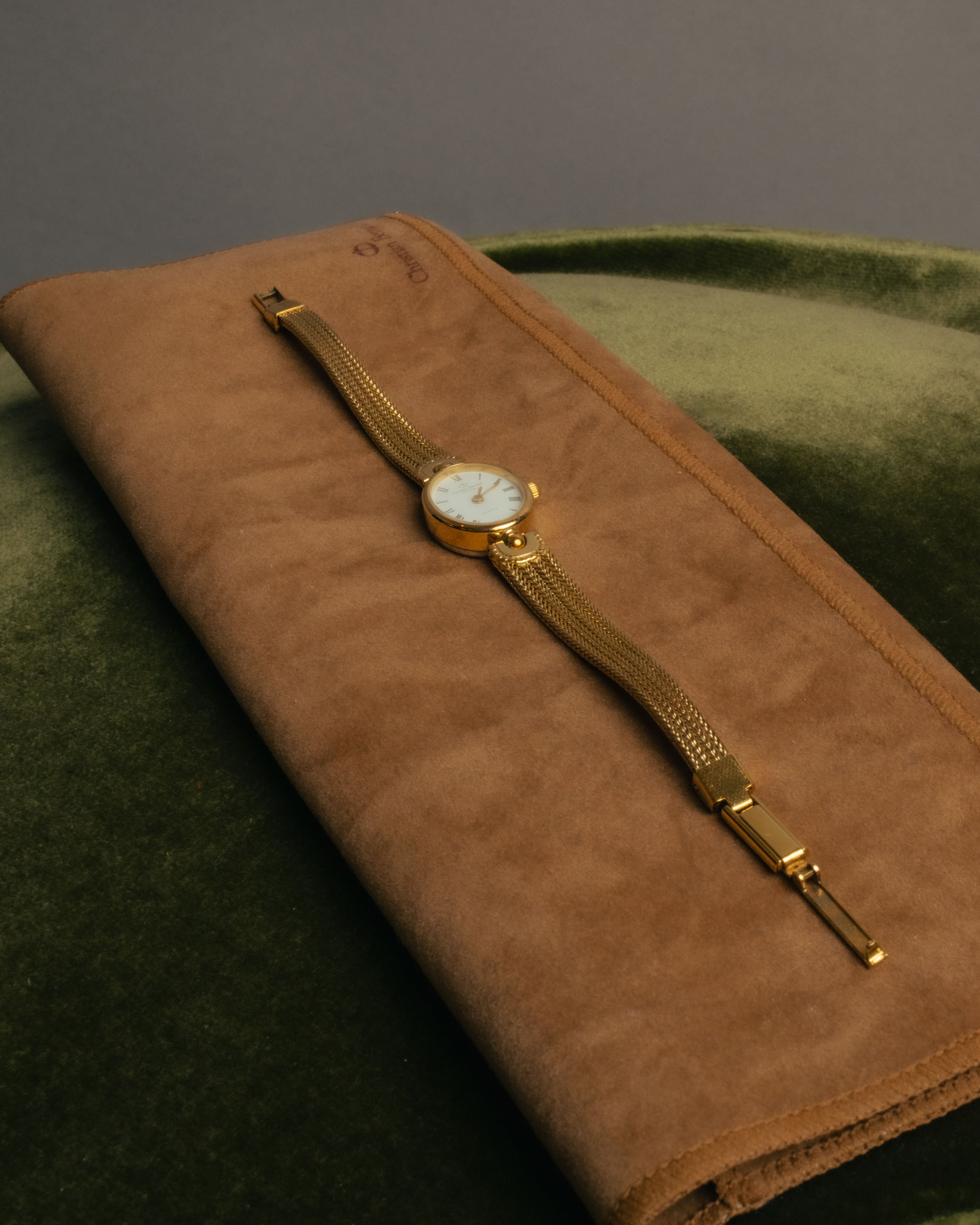 -SPECIAL- “Christian Bernard” 80’s-90’s Oval mesh bracelet watch