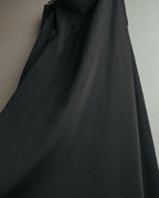 -SPECIAL- “Y’s” 2016 Asymmetric wool gabardine long skirt