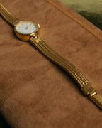 -SPECIAL- “Christian Bernard” 80’s-90’s Oval mesh bracelet watch