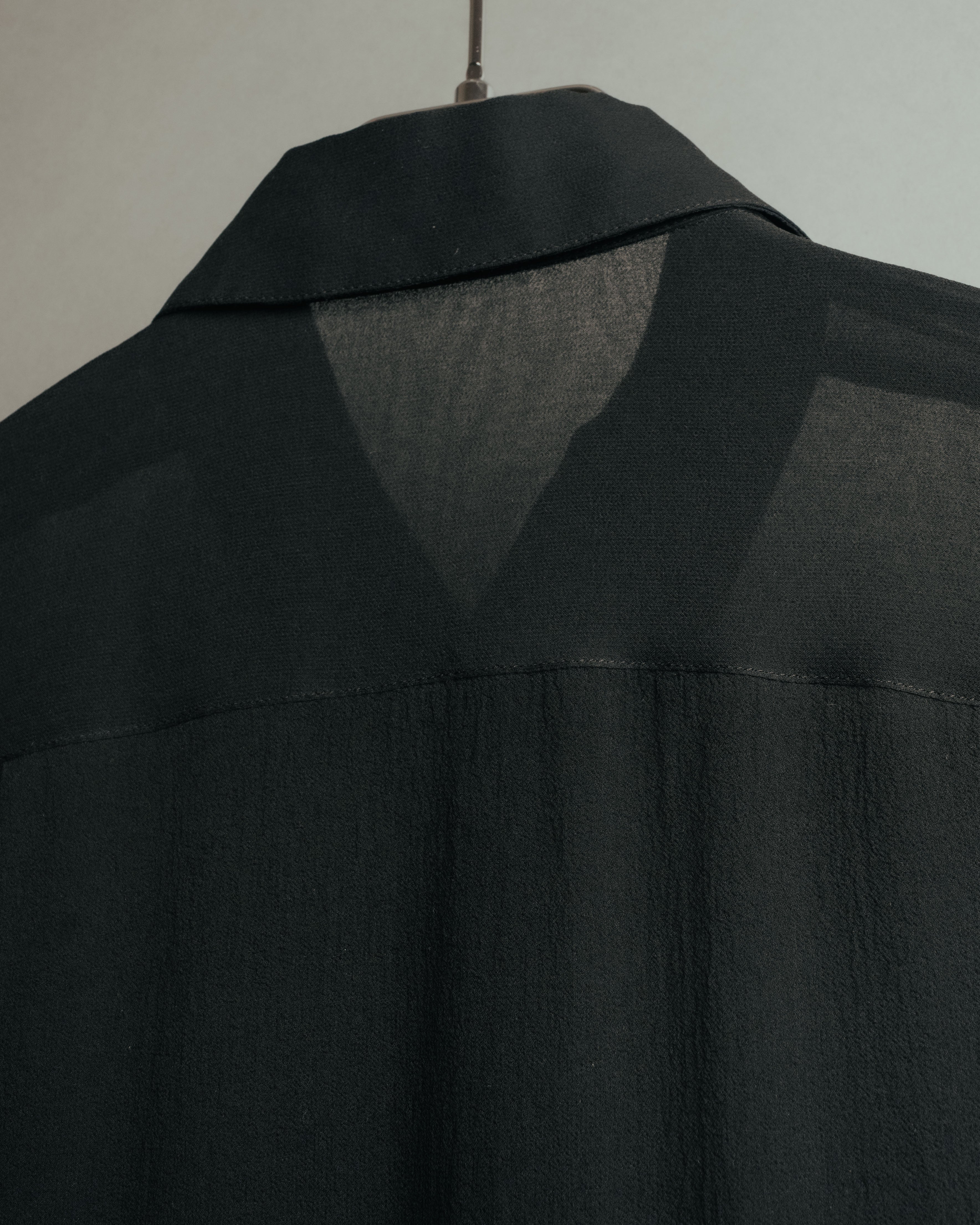 -SPECIAL- “SAINT LAURENT” 2013-2017 Sheer black dress shirt