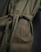 “Christian Dior” 80’s-90’s Iridescent belted trench coat