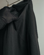-SPECIAL- “Y’s” 2016 Asymmetric wool gabardine long skirt