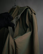 “Christian Dior” 80’s-90’s Iridescent belted trench coat