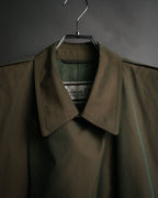 “Christian Dior” 80’s-90’s Iridescent belted trench coat
