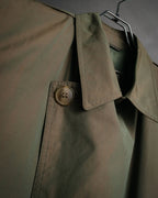 “Christian Dior” 80’s-90’s Iridescent belted trench coat
