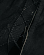 -SPECIAL- “Yves Saint Laurent rive gauche” 2001-2004 Suede lace-up safari dress