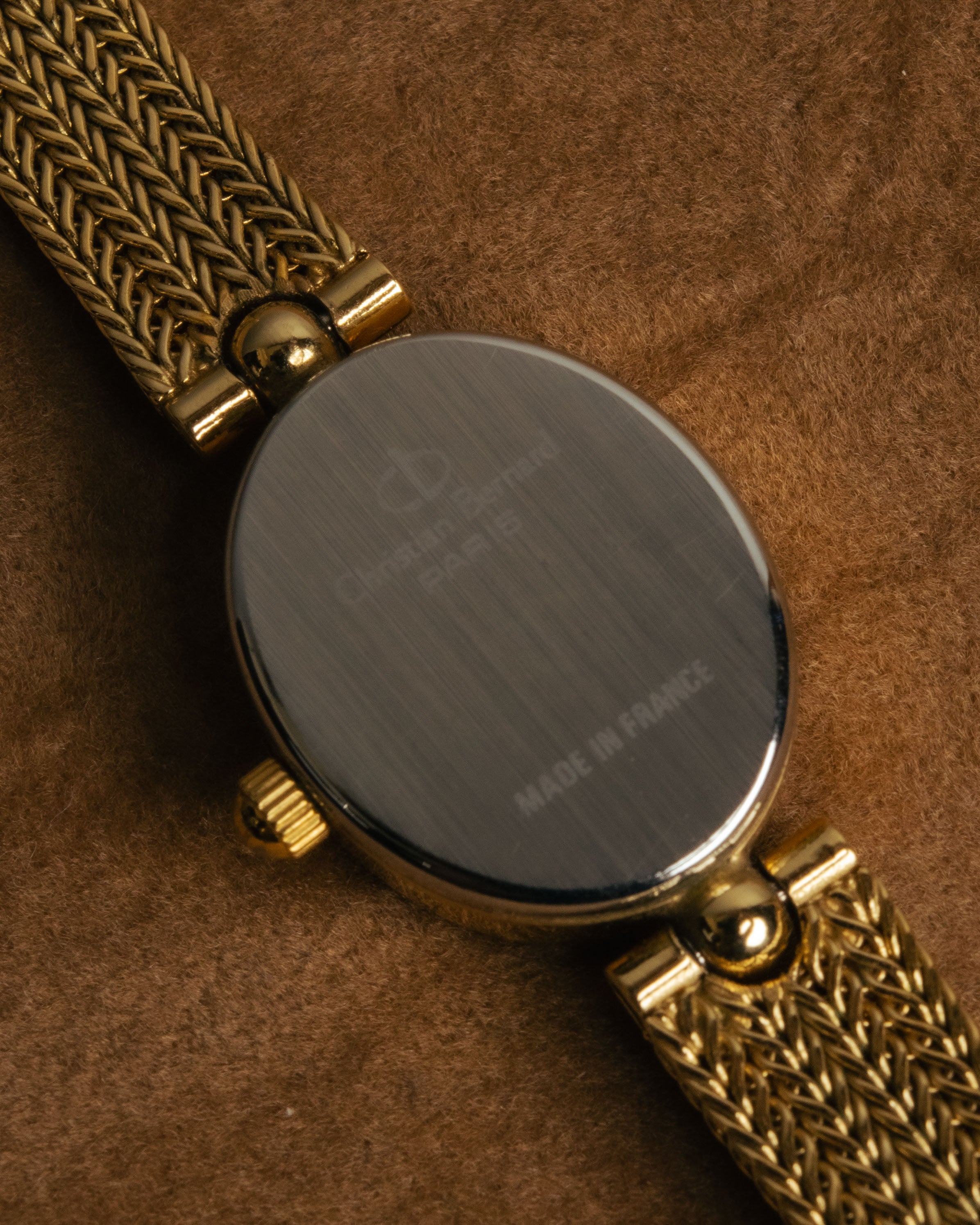 -SPECIAL- “Christian Bernard” 80’s-90’s Oval mesh bracelet watch