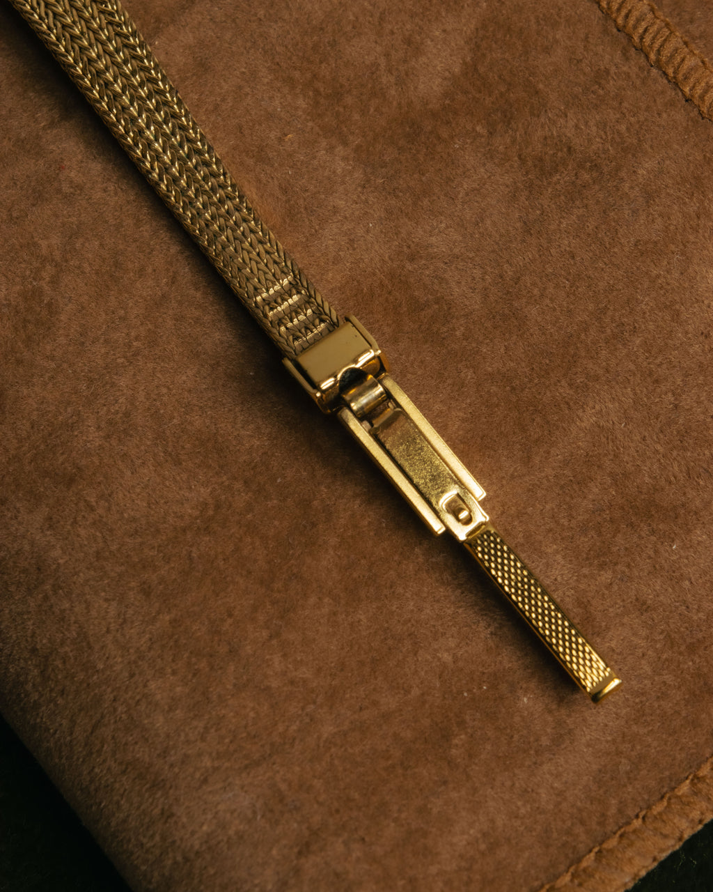 -SPECIAL- “Christian Bernard” 80’s-90’s Oval mesh bracelet watch