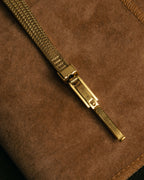 -SPECIAL- “Christian Bernard” 80’s-90’s Oval mesh bracelet watch
