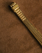-SPECIAL- “Christian Bernard” 80’s-90’s Oval mesh bracelet watch