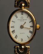 -SPECIAL- “Christian Bernard” 80’s-90’s Oval mesh bracelet watch