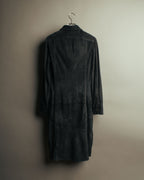 -SPECIAL- “Yves Saint Laurent rive gauche” 2001-2004 Suede lace-up safari dress