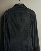 -SPECIAL- “Yves Saint Laurent rive gauche” 2001-2004 Suede lace-up safari dress