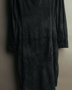 -SPECIAL- “Yves Saint Laurent rive gauche” 2001-2004 Suede lace-up safari dress
