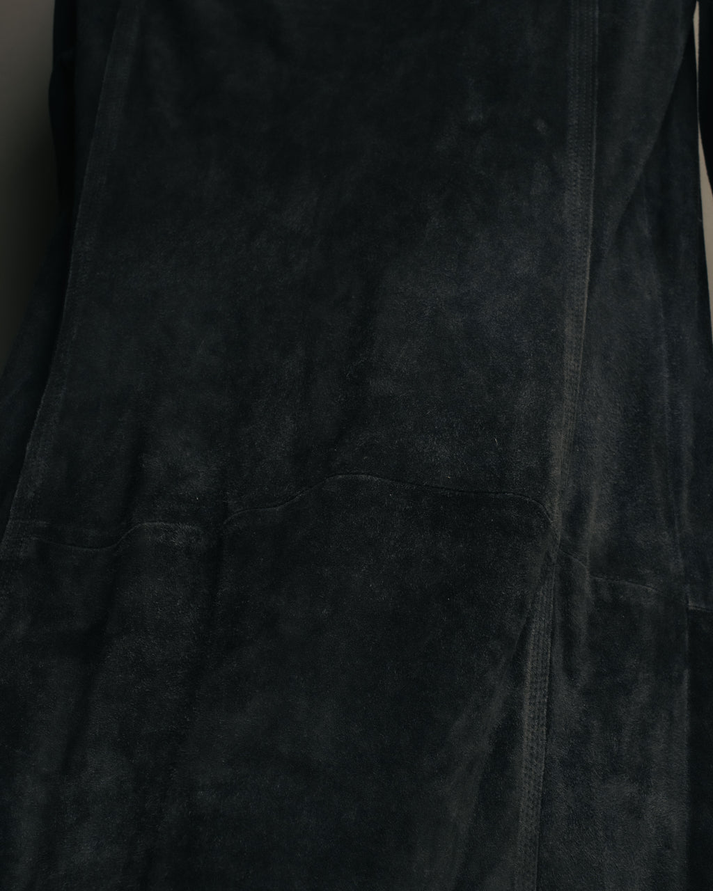-SPECIAL- “Yves Saint Laurent rive gauche” 2001-2004 Suede lace-up safari dress
