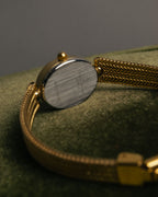 -SPECIAL- “Christian Bernard” 80’s-90’s Oval mesh bracelet watch