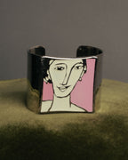 -SPECIAL- “LOEWE” 2017-2018 Faces enamel cuff bangle