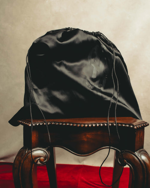 “YVES SAINT LAURENT”2007-2009 Tribute bi-color canvas tote bag