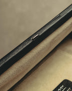 “Salvatore Ferragamo“ 2008-2010 Origami pleated leather chain frame bag