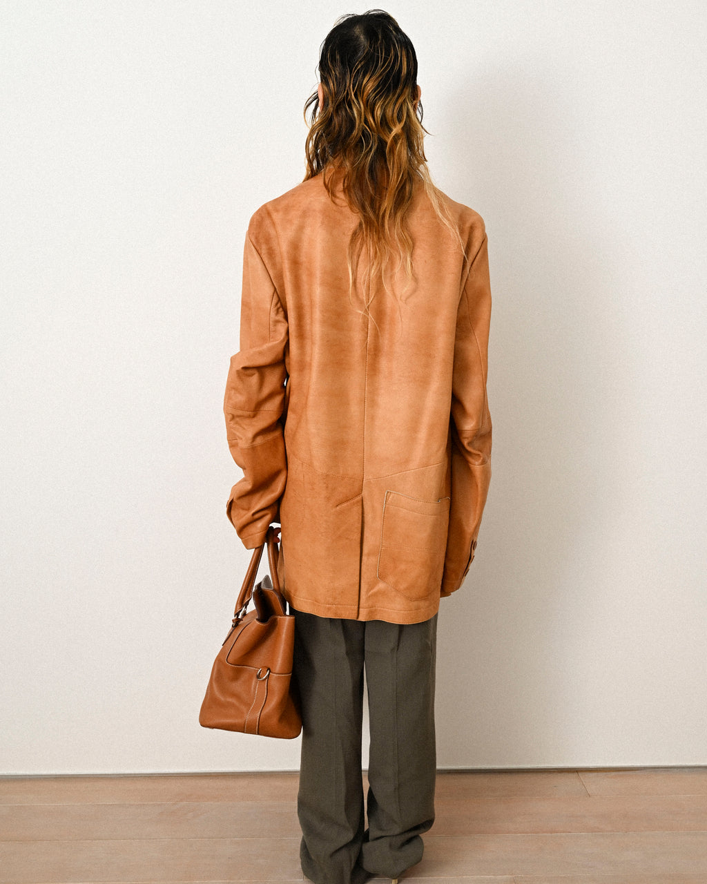 SISLEY/ 90's Relaxed two-pleat trousers