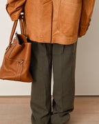 SISLEY/ 90's Relaxed two-pleat trousers
