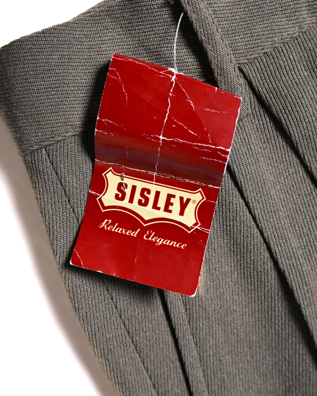 SISLEY/ 90's Relaxed two-pleat trousers
