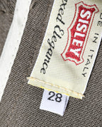 SISLEY/ 90's Relaxed two-pleat trousers