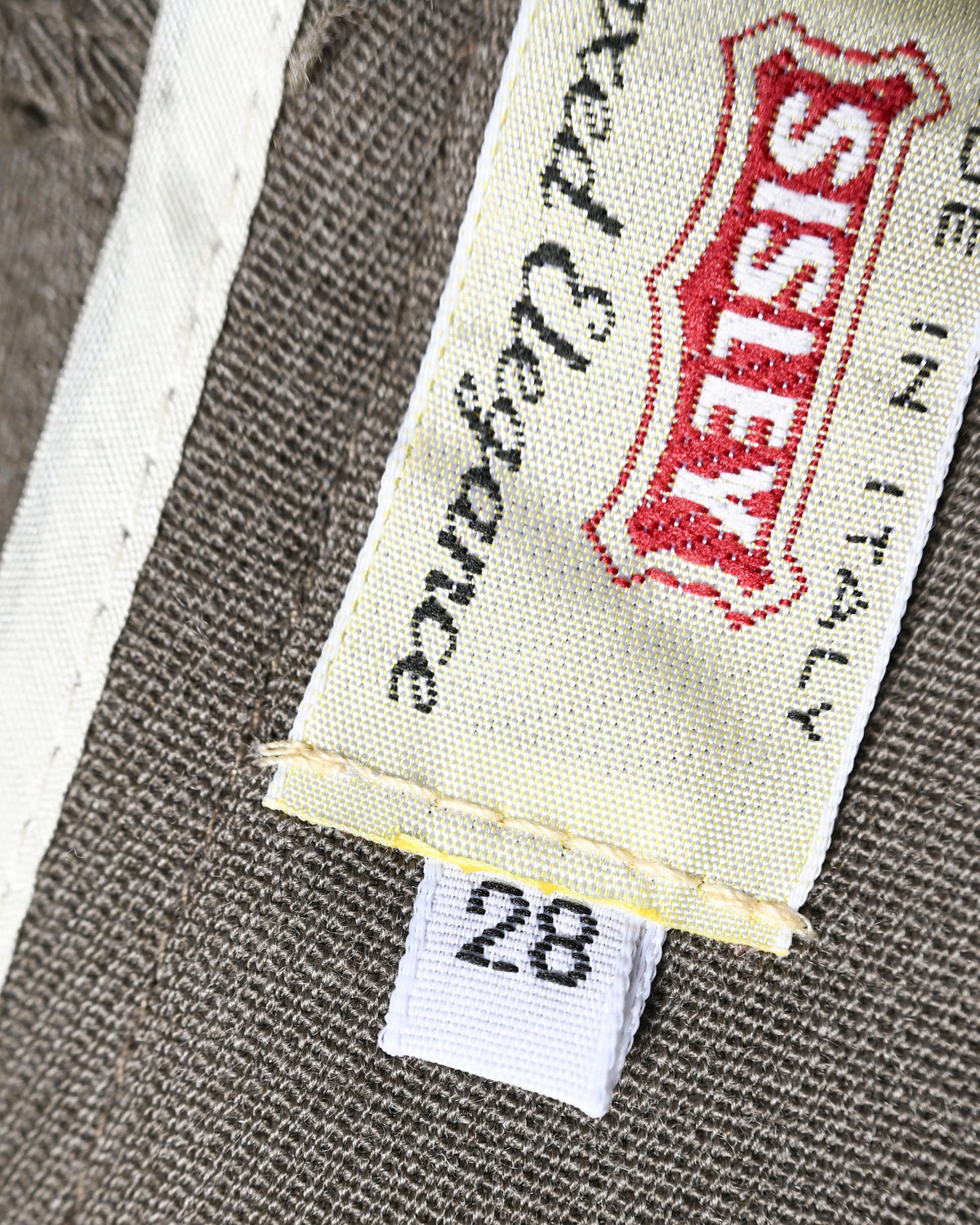 SISLEY/ 90's Relaxed two-pleat trousers