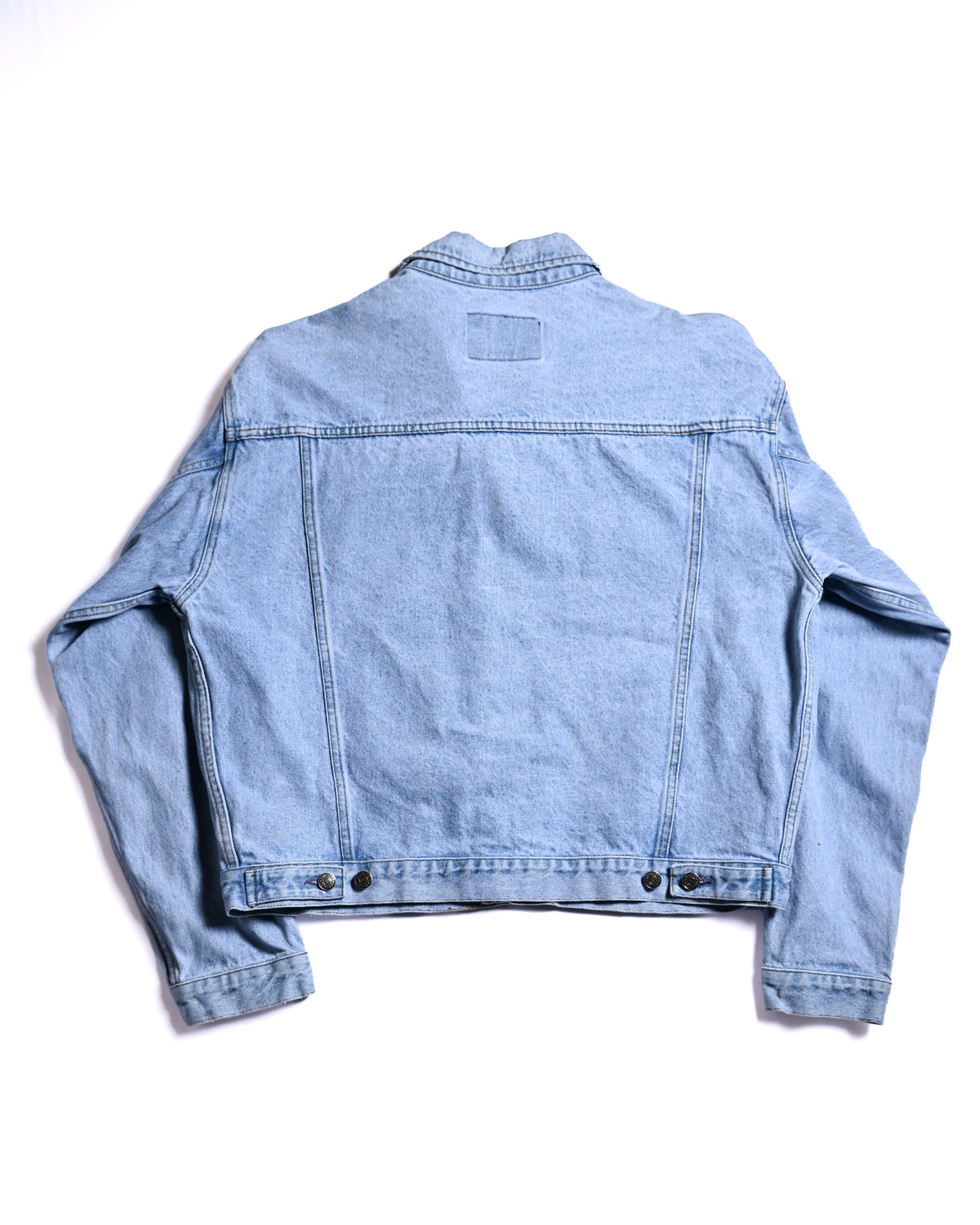 GAP DENIM/ Oversized Short Faded Denim Jacket