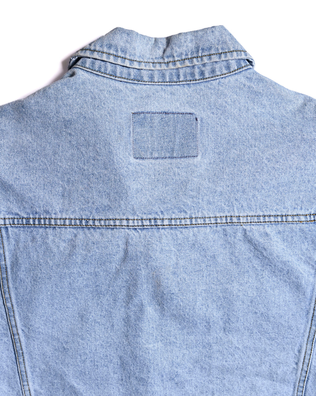 GAP DENIM/ Oversized Short Faded Denim Jacket