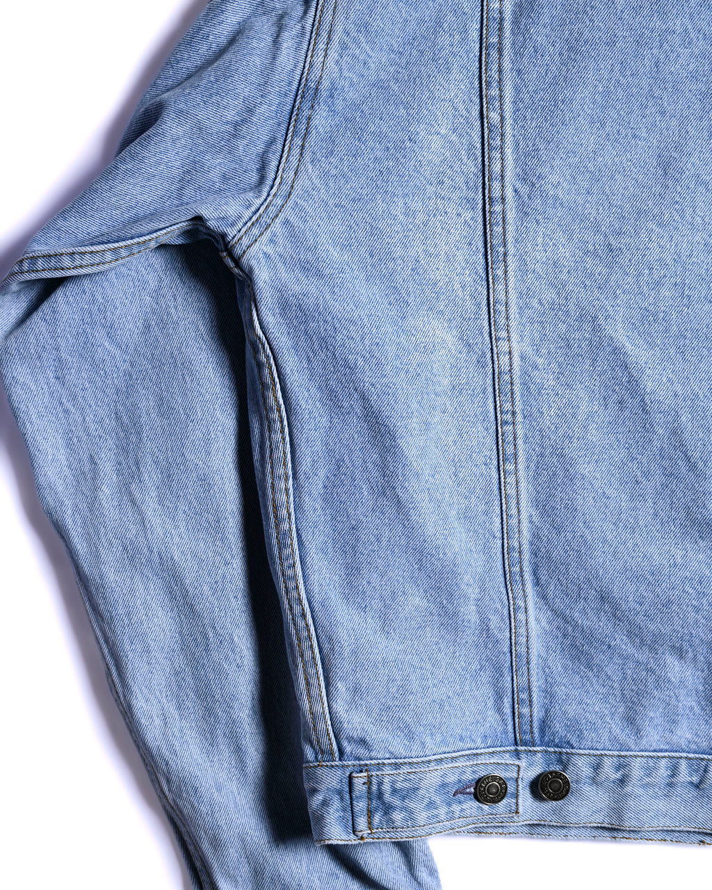 GAP DENIM/ Oversized Short Faded Denim Jacket