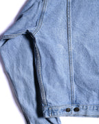 GAP DENIM/ Oversized Short Faded Denim Jacket