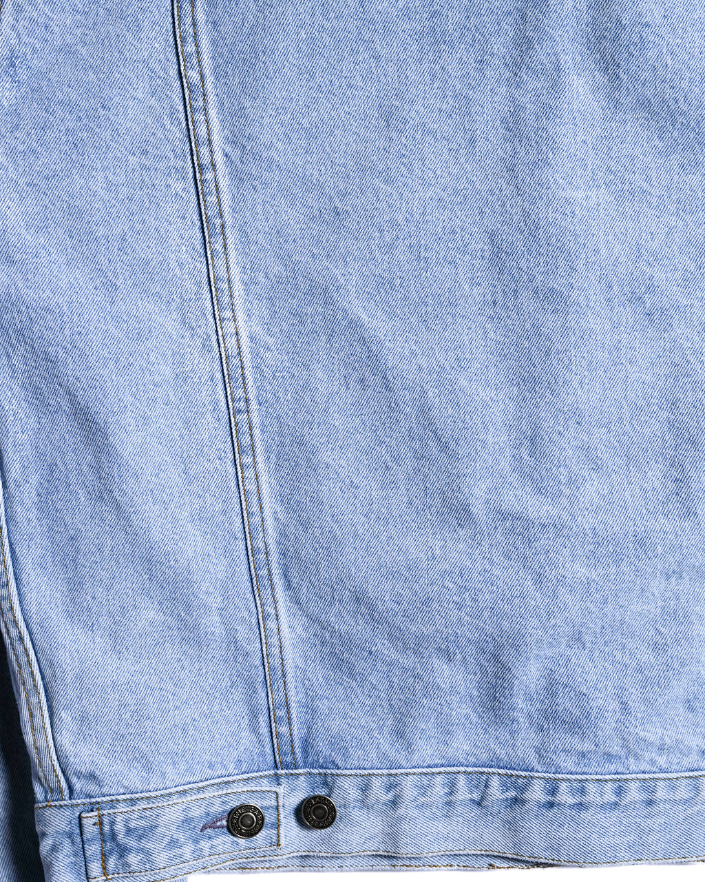 GAP DENIM/ Oversized Short Faded Denim Jacket