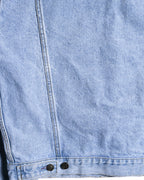 GAP DENIM/ Oversized Short Faded Denim Jacket