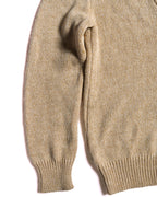 Christian Dior/ 80's Monogram knit cardigan Light Beige