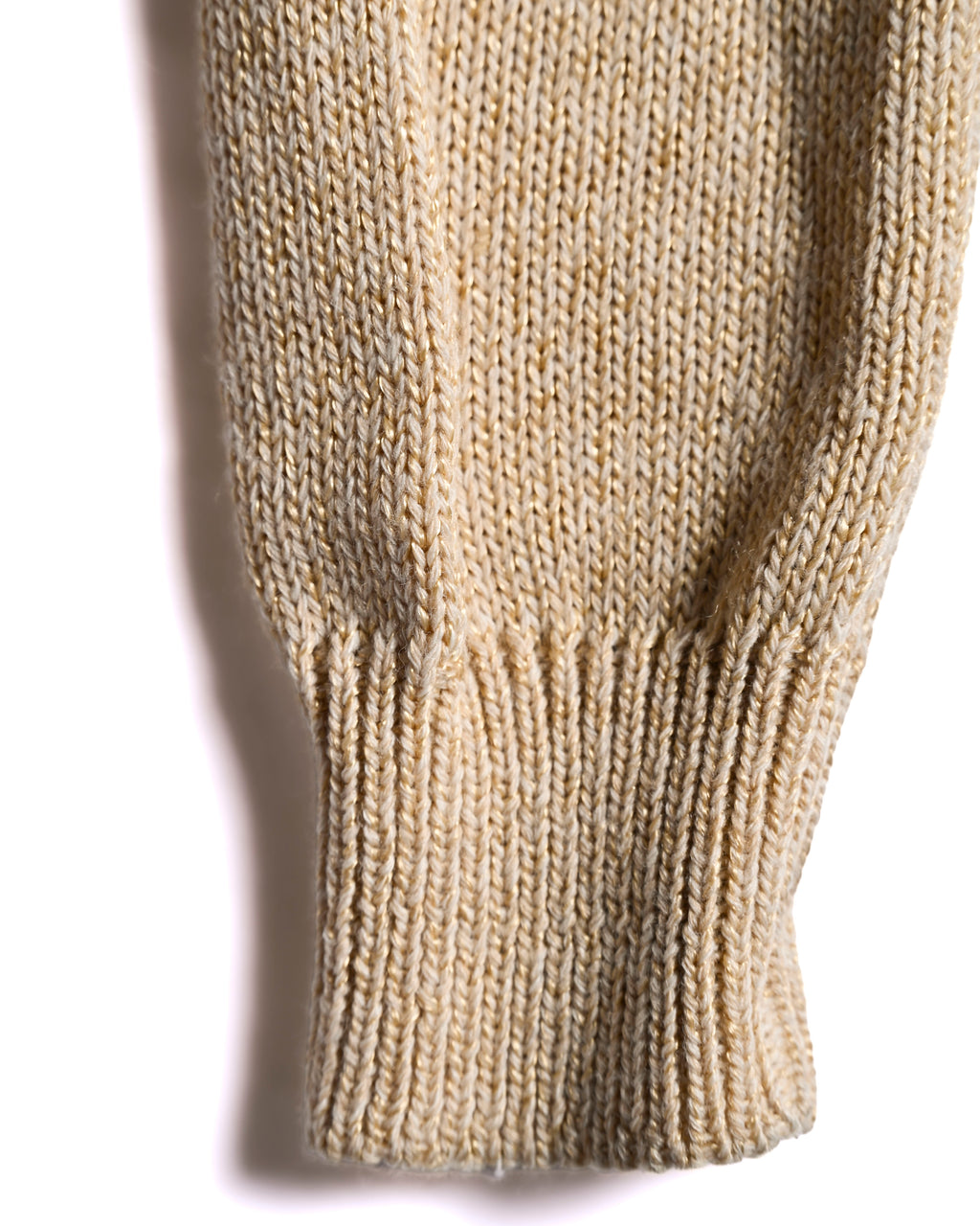 Christian Dior/ 80's Monogram knit cardigan Light Beige
