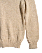 Christian Dior/ 80's Monogram knit cardigan Light Beige