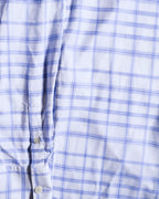 MARNI by Francesco Risso/ 2020 Super Oversized  Check Pattern Cotton Shirt White×Blue