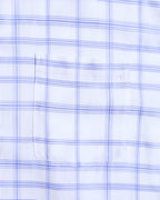 MARNI by Francesco Risso/ 2020 Super Oversized  Check Pattern Cotton Shirt White×Blue