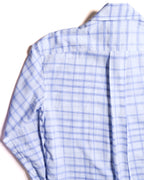 MARNI by Francesco Risso/ 2020 Super Oversized  Check Pattern Cotton Shirt White×Blue