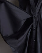 "Yves Saint Laurent Rive Gauche"
Twisted front sleeveless shirt